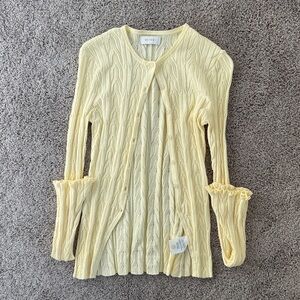 Meshki Cream Long Sleeve Blouse